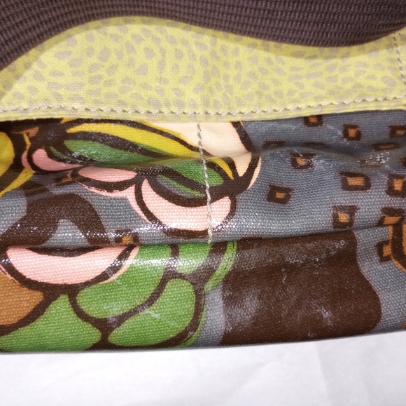 KeyPer Fossil Waxed Canvas Material Messenger Bag - Picture 13 of 16